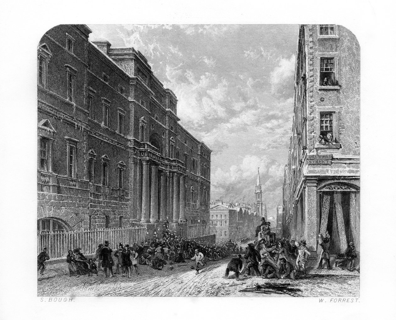 Universidade de Edimburgo, Escócia, 1870. de W. Forrest