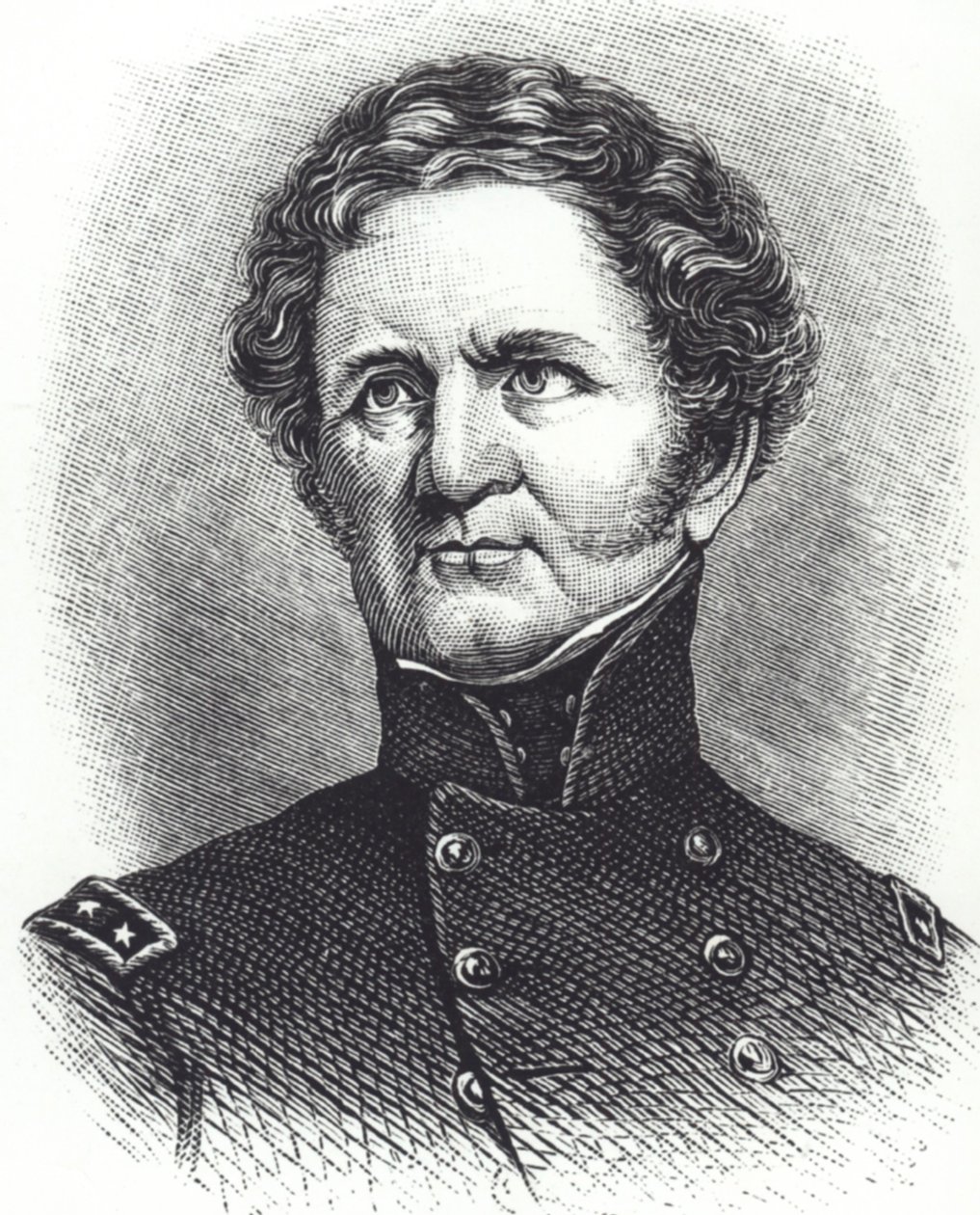Winfield Scott (gravura) de John Ward Dunsmore