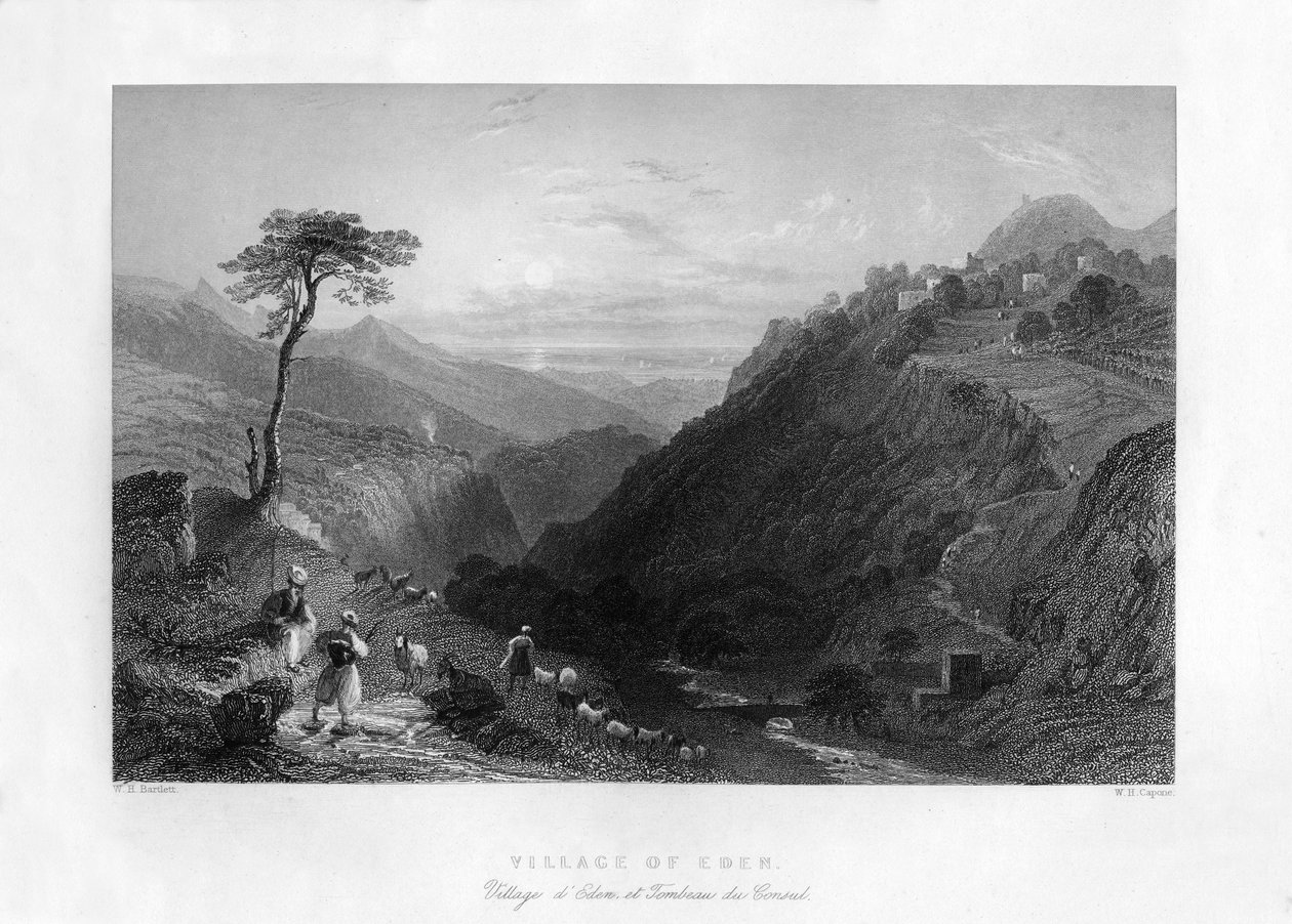 Aldeia do Éden, 1841. de W. H. Capone