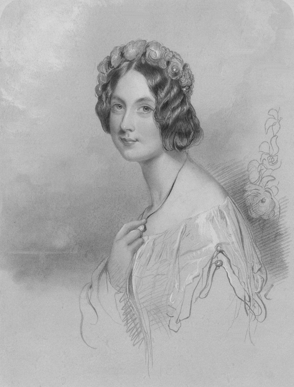 Helen Duncombe, meados do século XIX. de W. H. Egleton