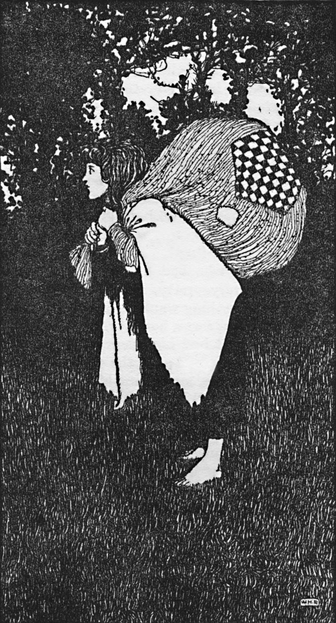 A empregada doméstica, c1930 de William Heath Robinson