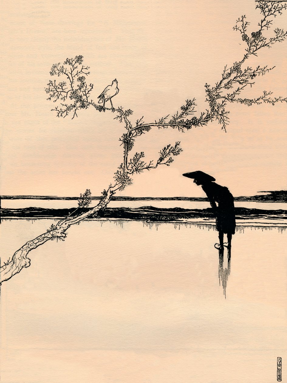 O rouxinol, 1897 de William Heath Robinson