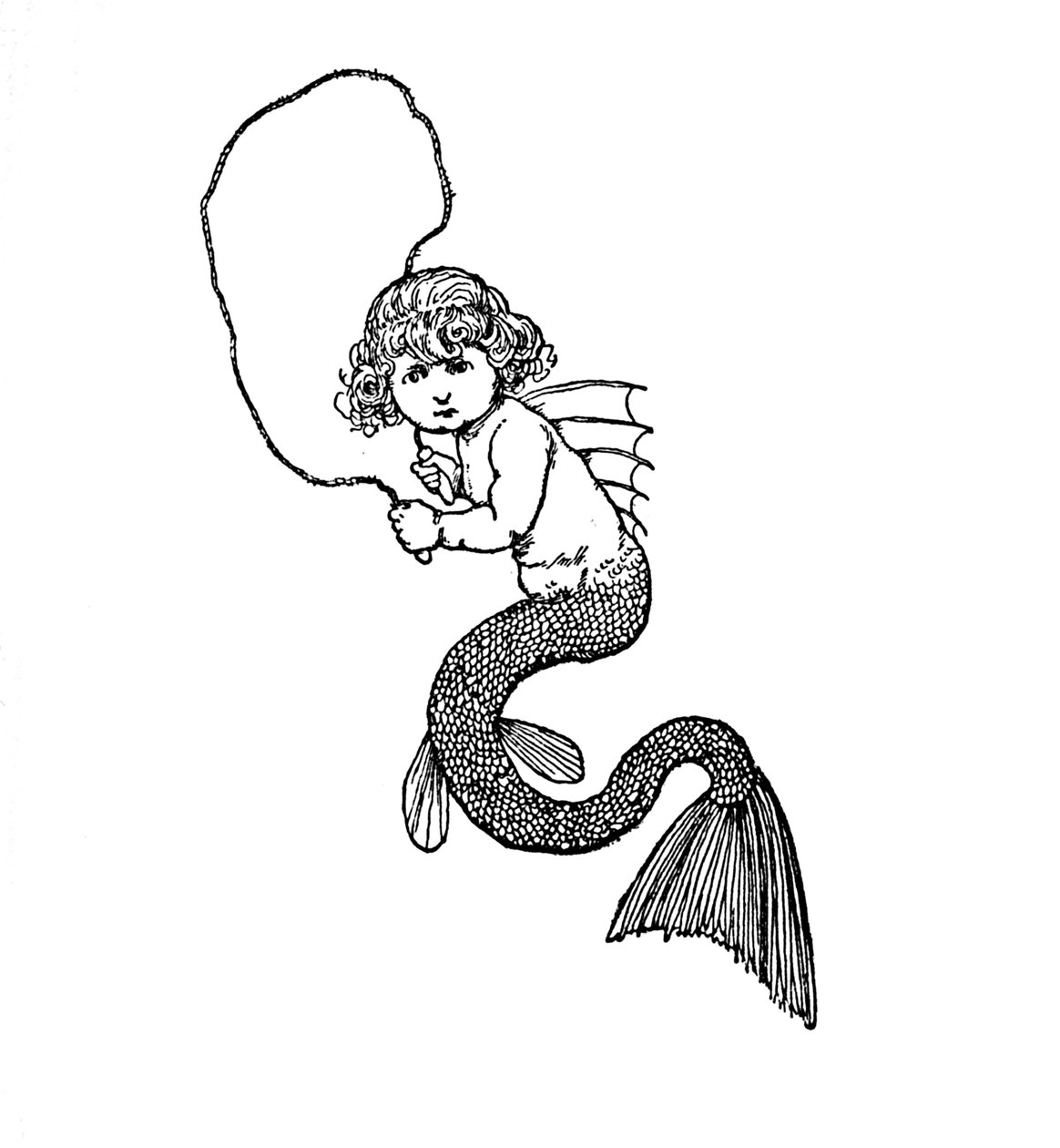 O mais novo foi o mais adorável, c1930 de William Heath Robinson
