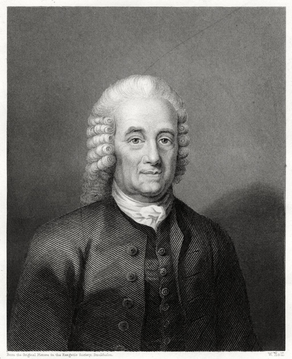 Emanuel Swedenborg, filósofo sueco, místico e cosmólogo, 1884 de W. Holl