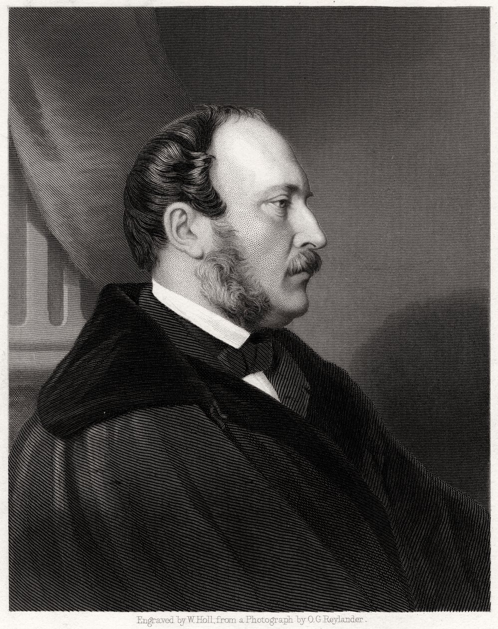 HRH Prince Albert, século XIX de W. Holl