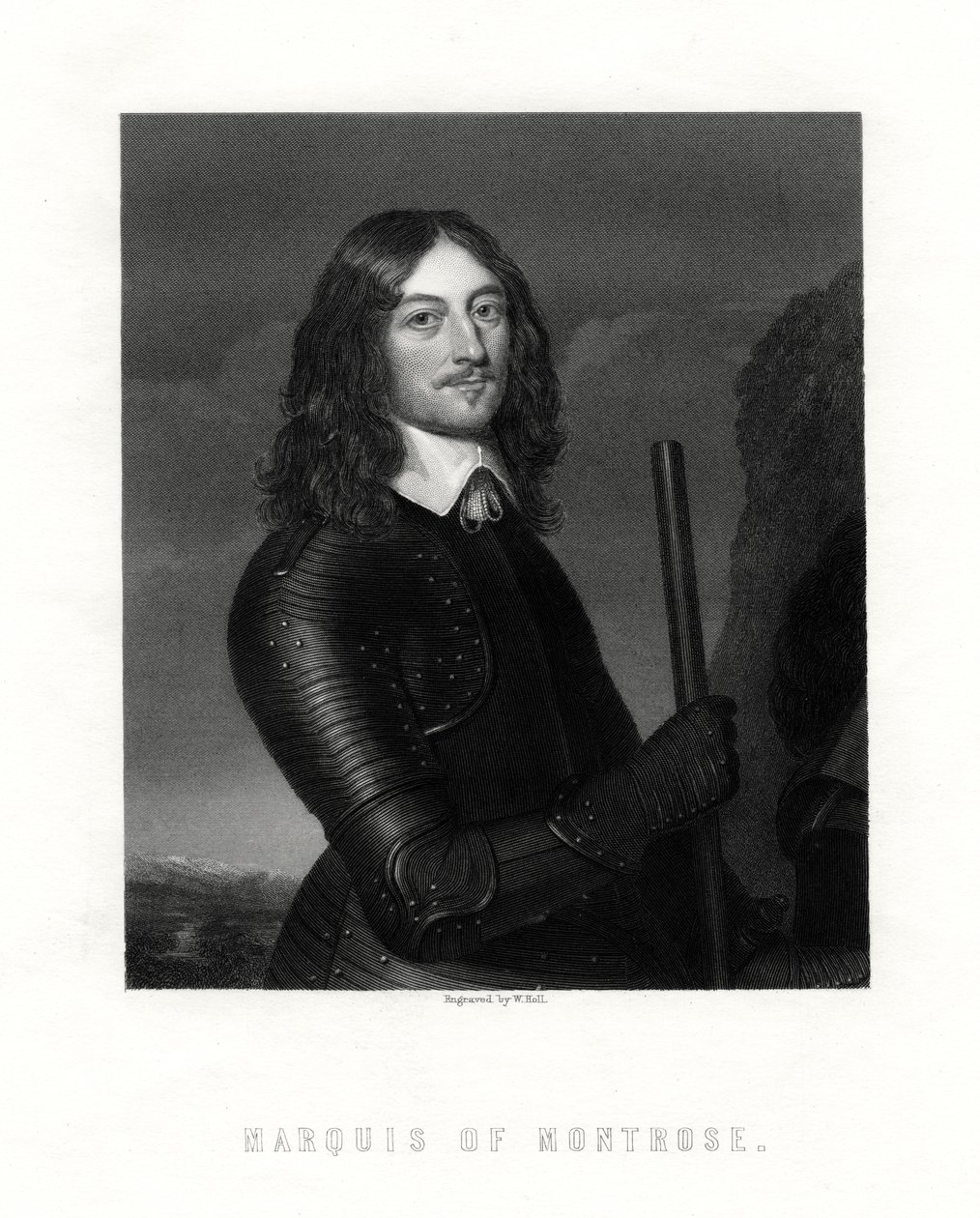 James Graham, 1º marquês de Montrose, nobre escocês e soldado, século XIX de W. Holl