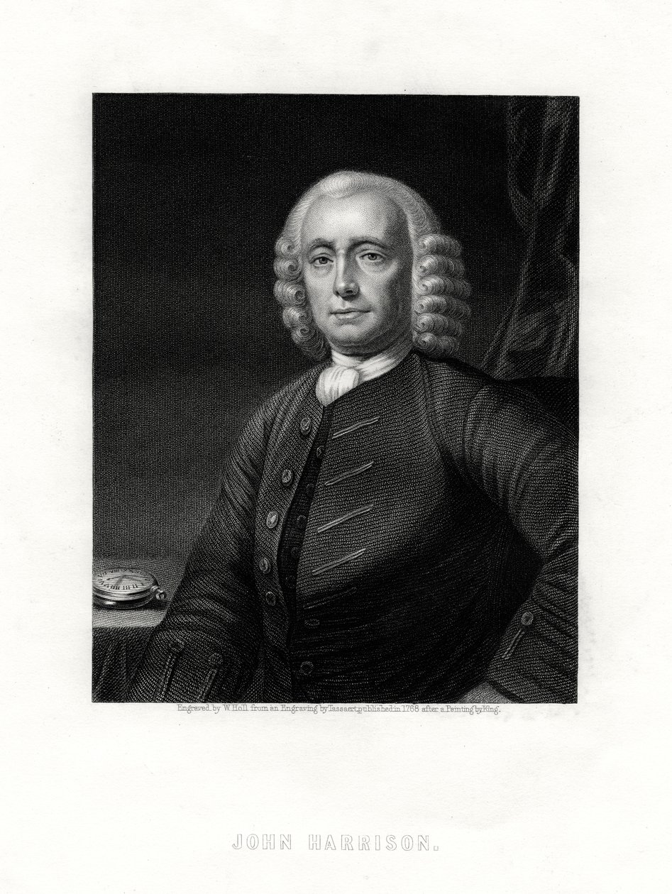 John Harrison, fabricante de relógios inglês, século XIX. de W. Holl