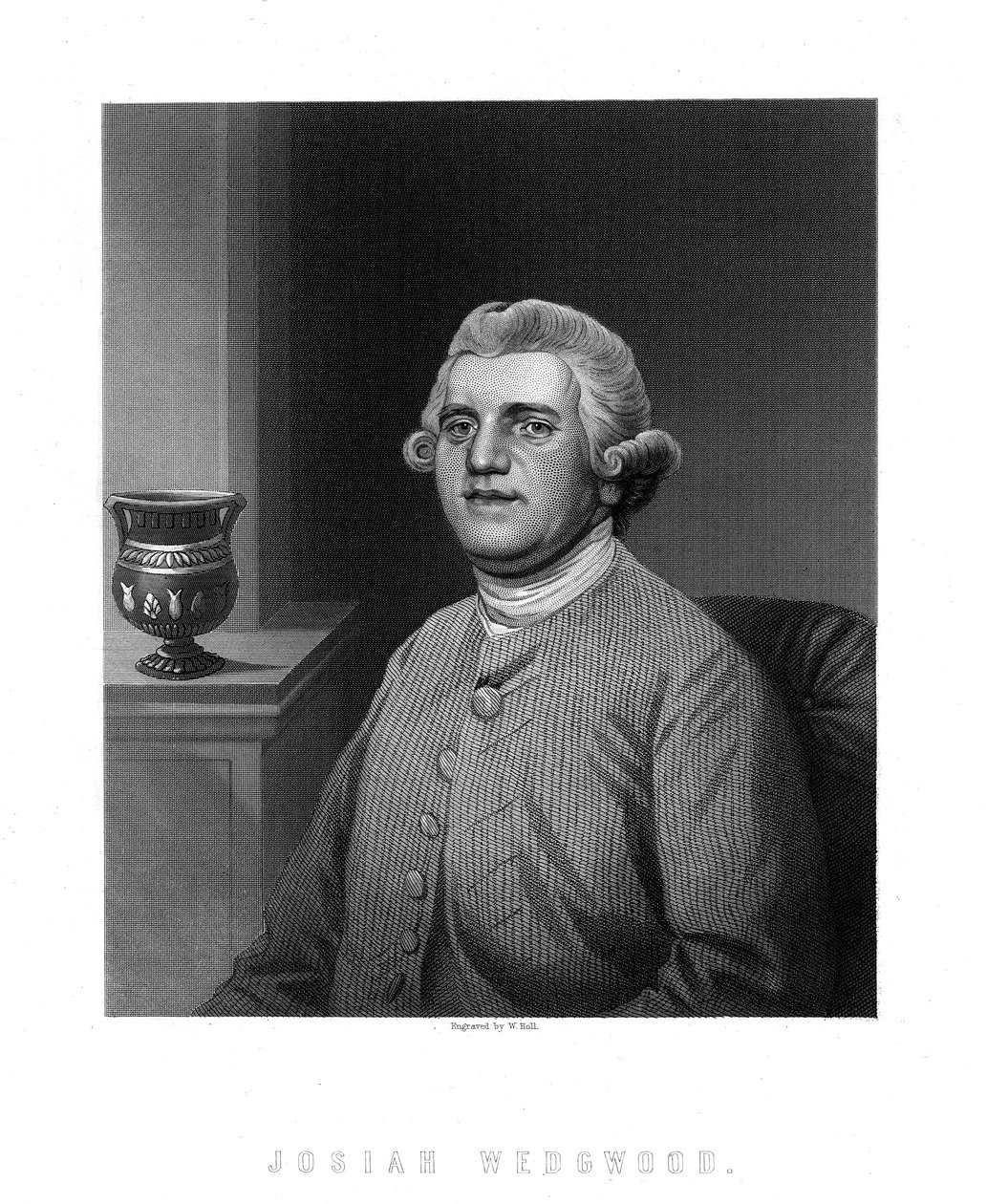 Josiah Wedgwood, industrial inglês e oleiro de W. Holl