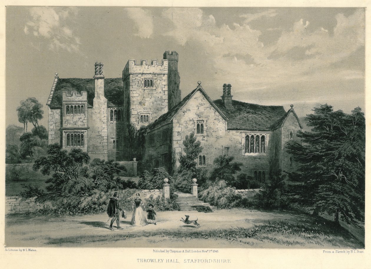 Throwley Hall de W. L Walton