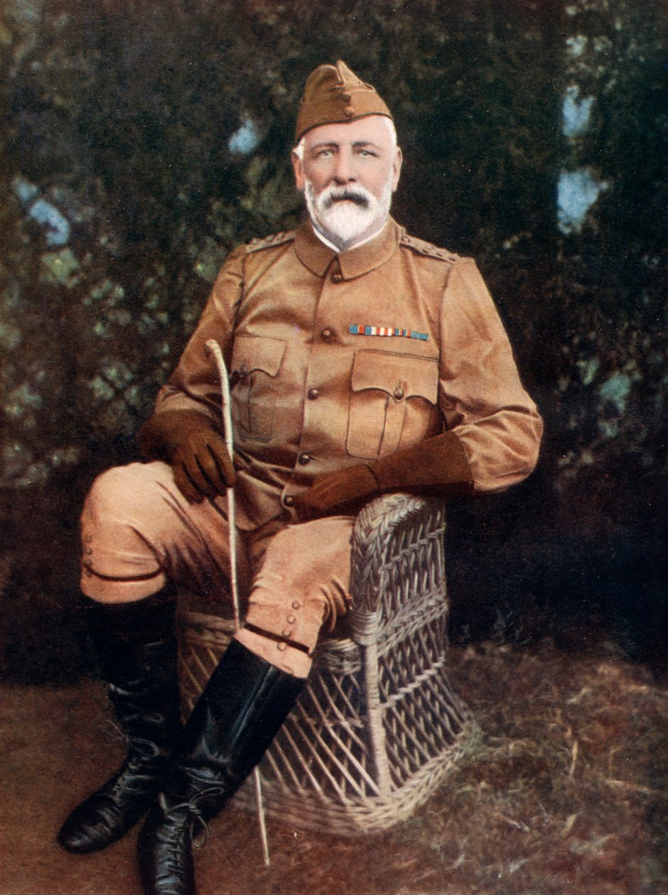 Brigadeiro-General JG Dartnell, comandante da Brigada Voluntária, Força de Campo de Natal, 1902. de W Laws Cancy