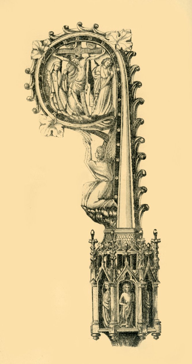Chefe de uma equipe pastoral, século XIV, 1881. de W. M. McGill