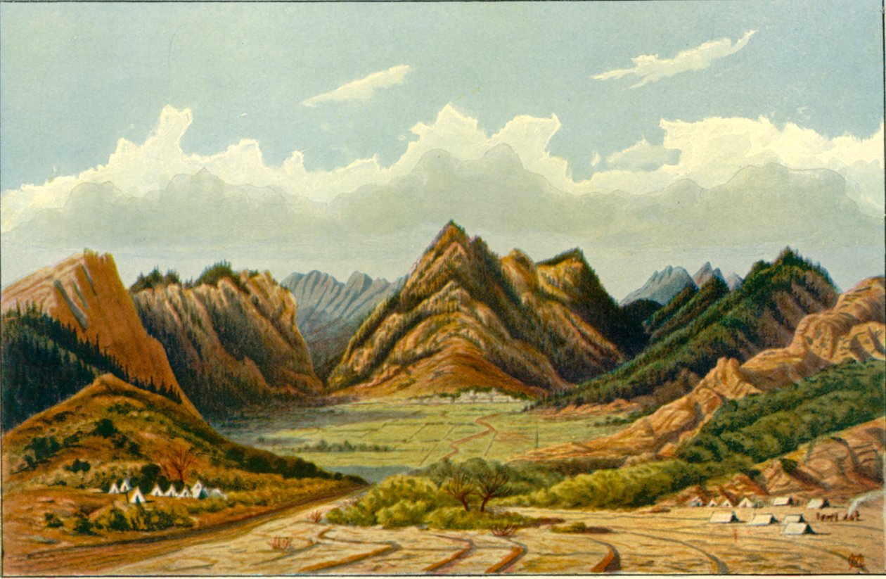 "The Peiwar Khotal", 1878, 1901. de W McCracken