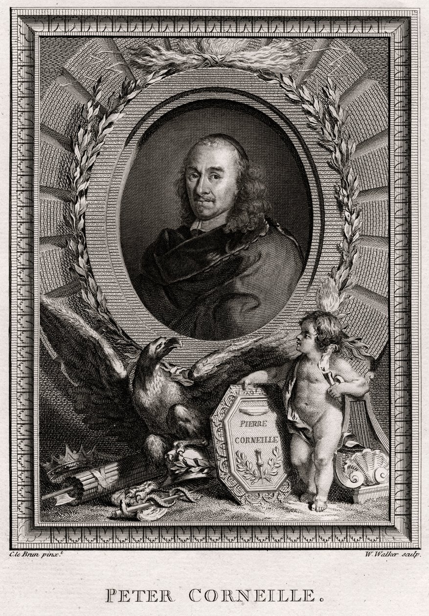 Peter Corneille, 1774 de W. Walker