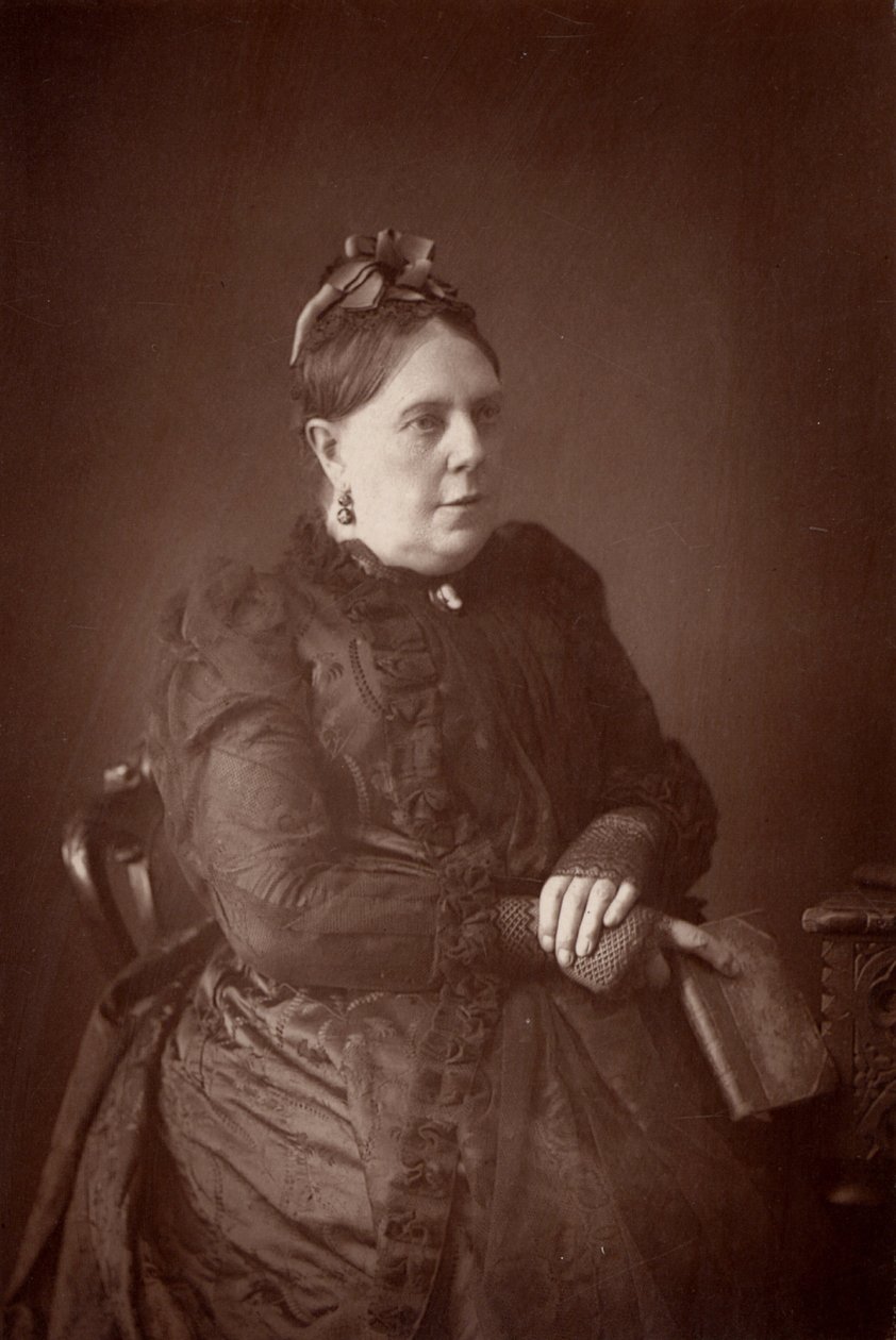 Annie French Hector (1825-1902), que escreveu sob o nome de "Mrs Alexander". Uma romancista inglesa menor (woodburytype) de W. and D. (after) Downey