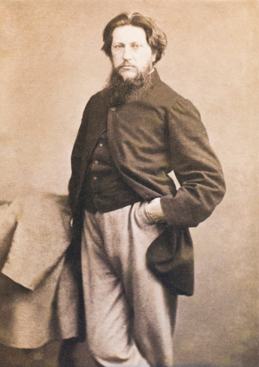 Ford Madox Brown, c.1864 (albumen carte-de-visite) de W. and D. Downey