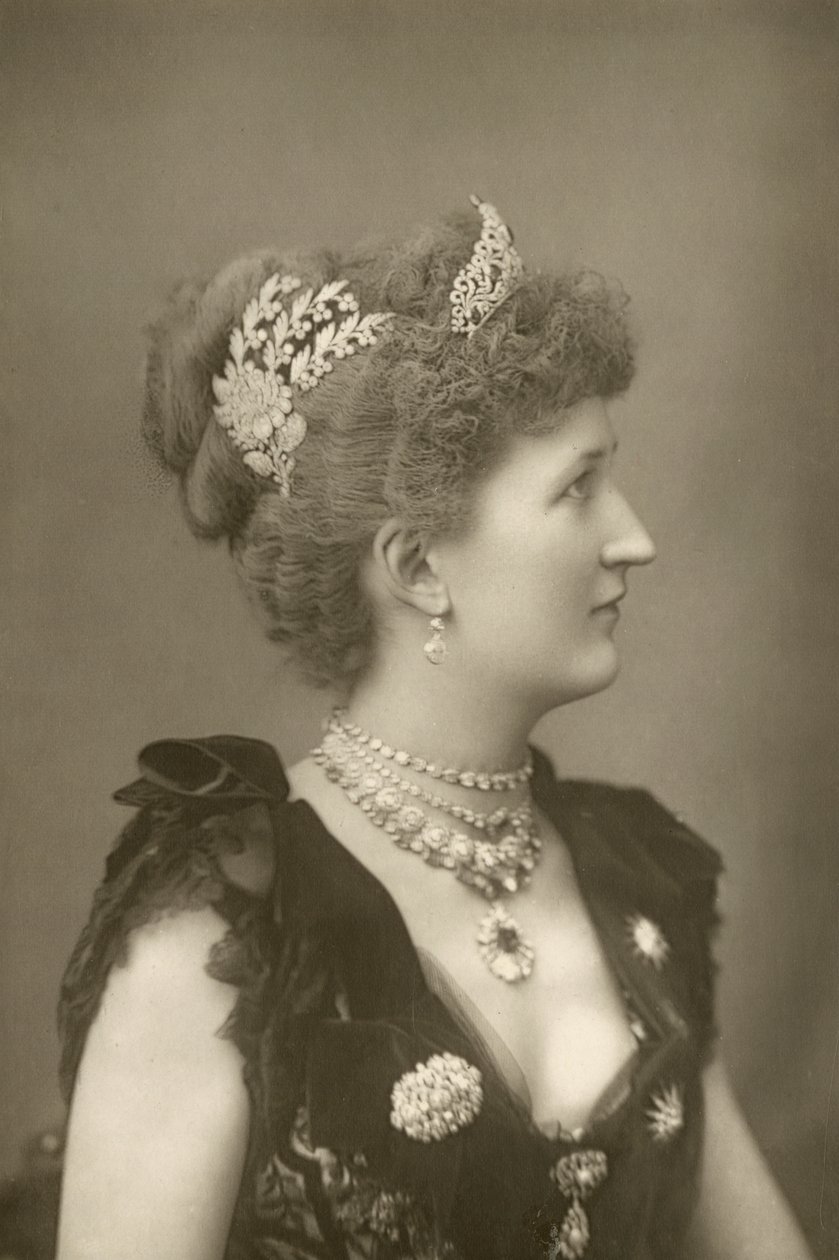 Lady Carew , cortesão de W. and D. Downey