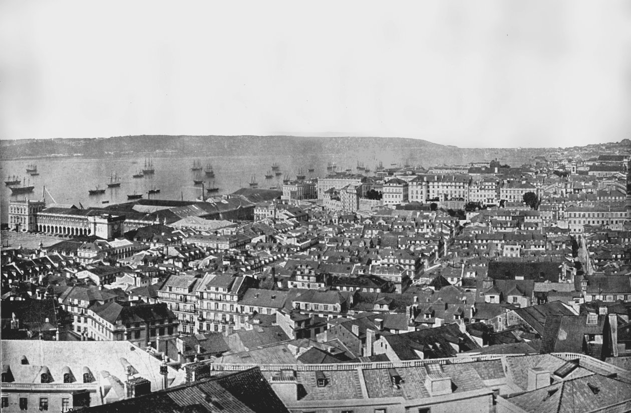 Lisboa, Portugal, 1895. de W and S Ltd