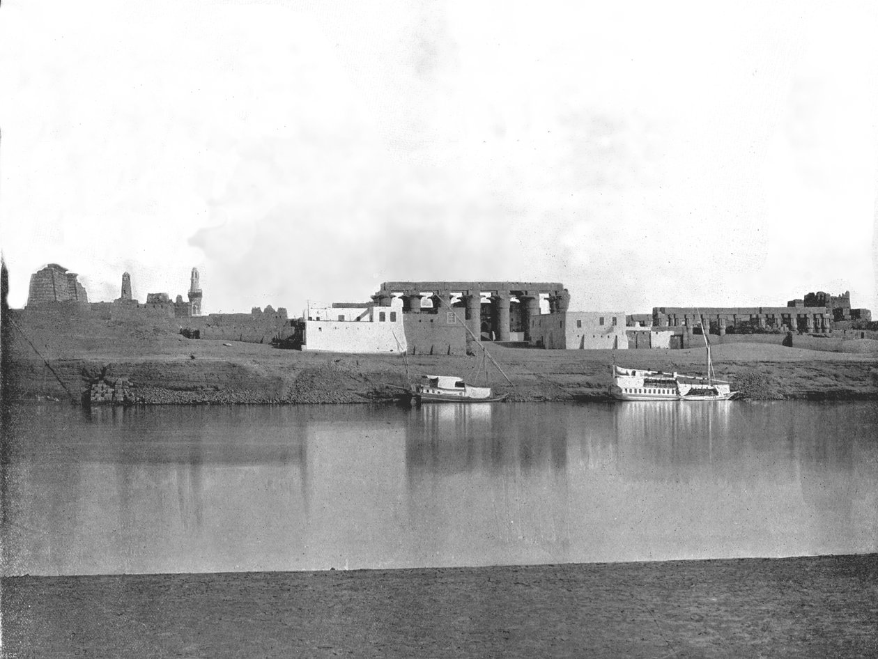 Luxor do Nilo, Egito, 1895. de W and S Ltd