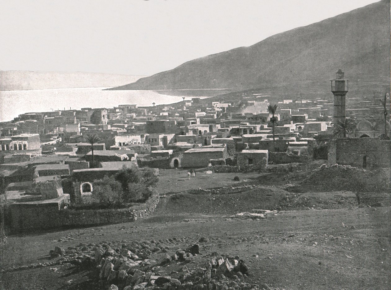 Ramleh, um subúrbio de Alexandria, Egito, 1895. de W and S Ltd