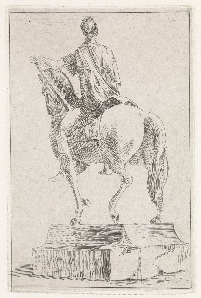 Estátua do cavaleiro de W. van Tuyll