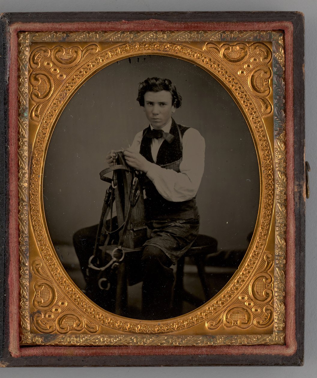 Sem título Edward France, Harness Maker, 1860. de Wade P. Canal
