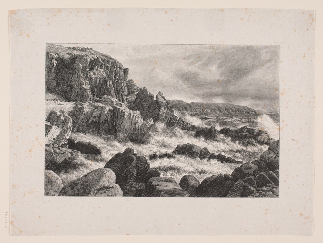 Arquipélago de Bornholm em Rø de Waldemar Bøhme
