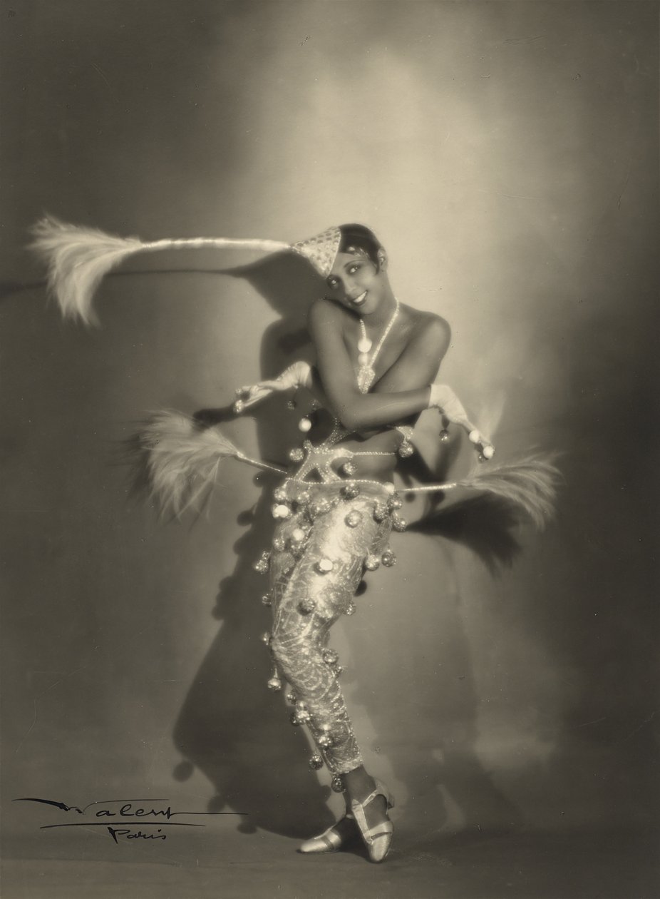 Josephine Baker, c.1927 (impressão de prata em gelatina) de Walery