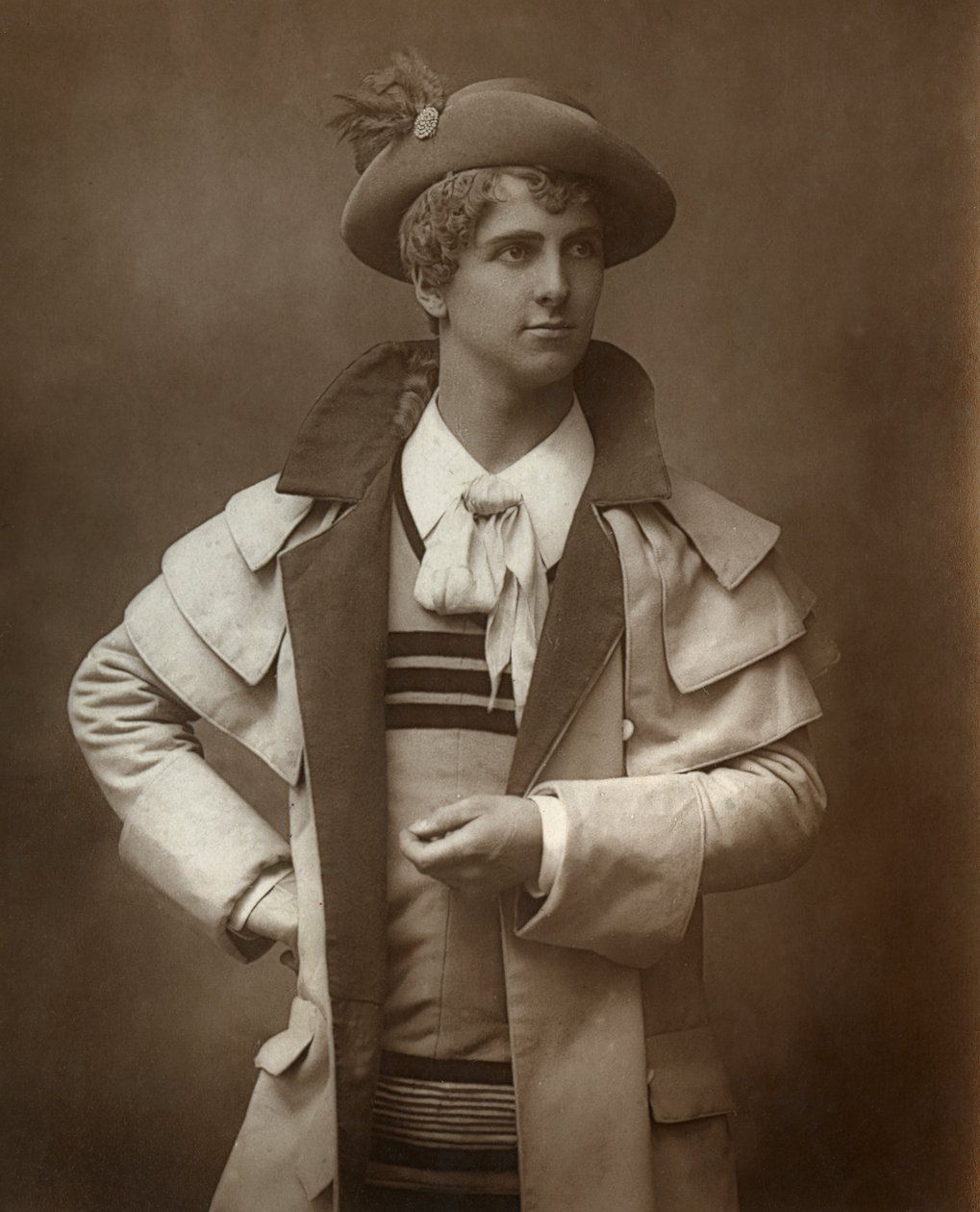 C Hayden Coffin, ator e cantor britânico, 1887.   de Walery