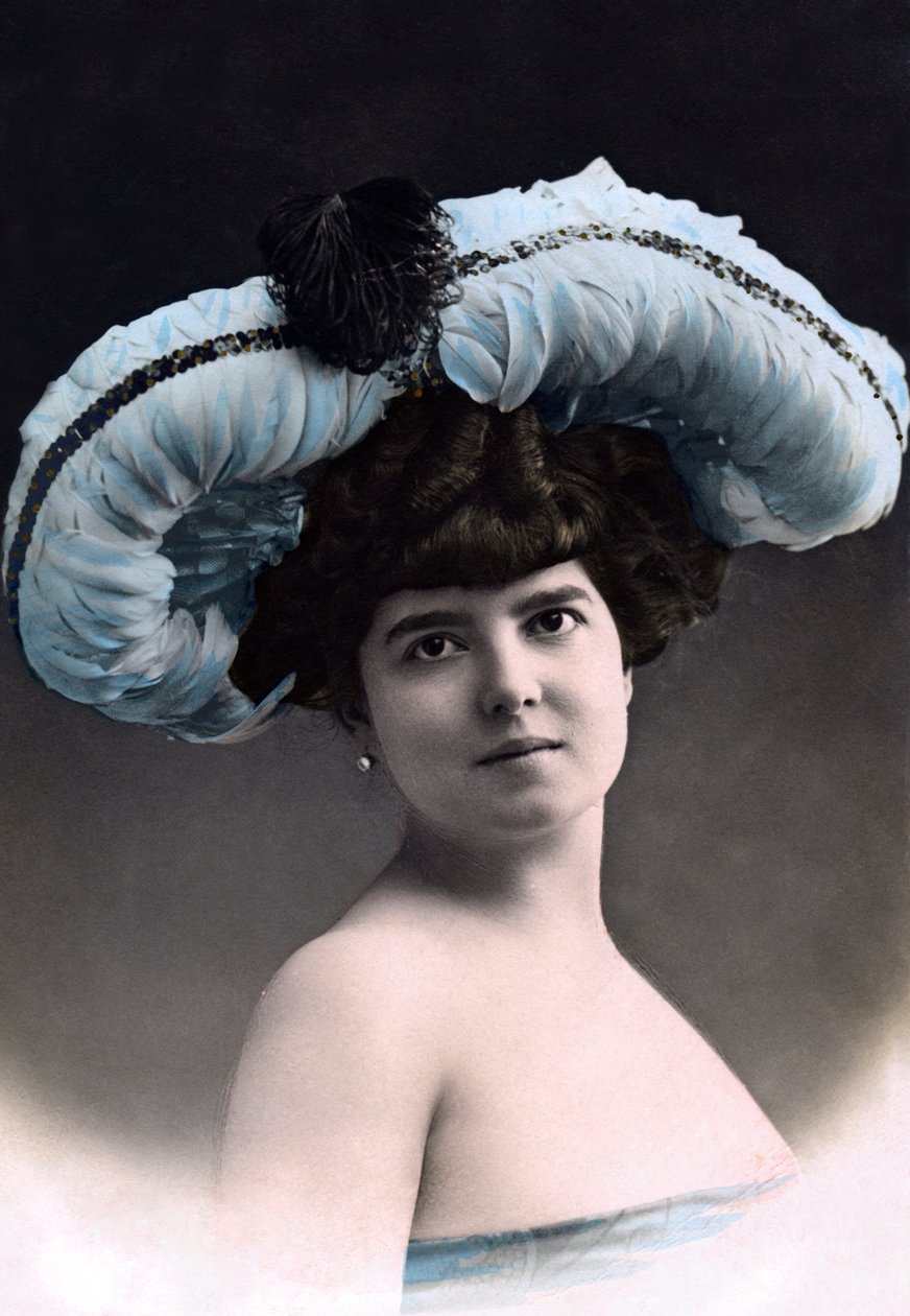 Paule Delys, actriz de teatro, 1904. de Walery