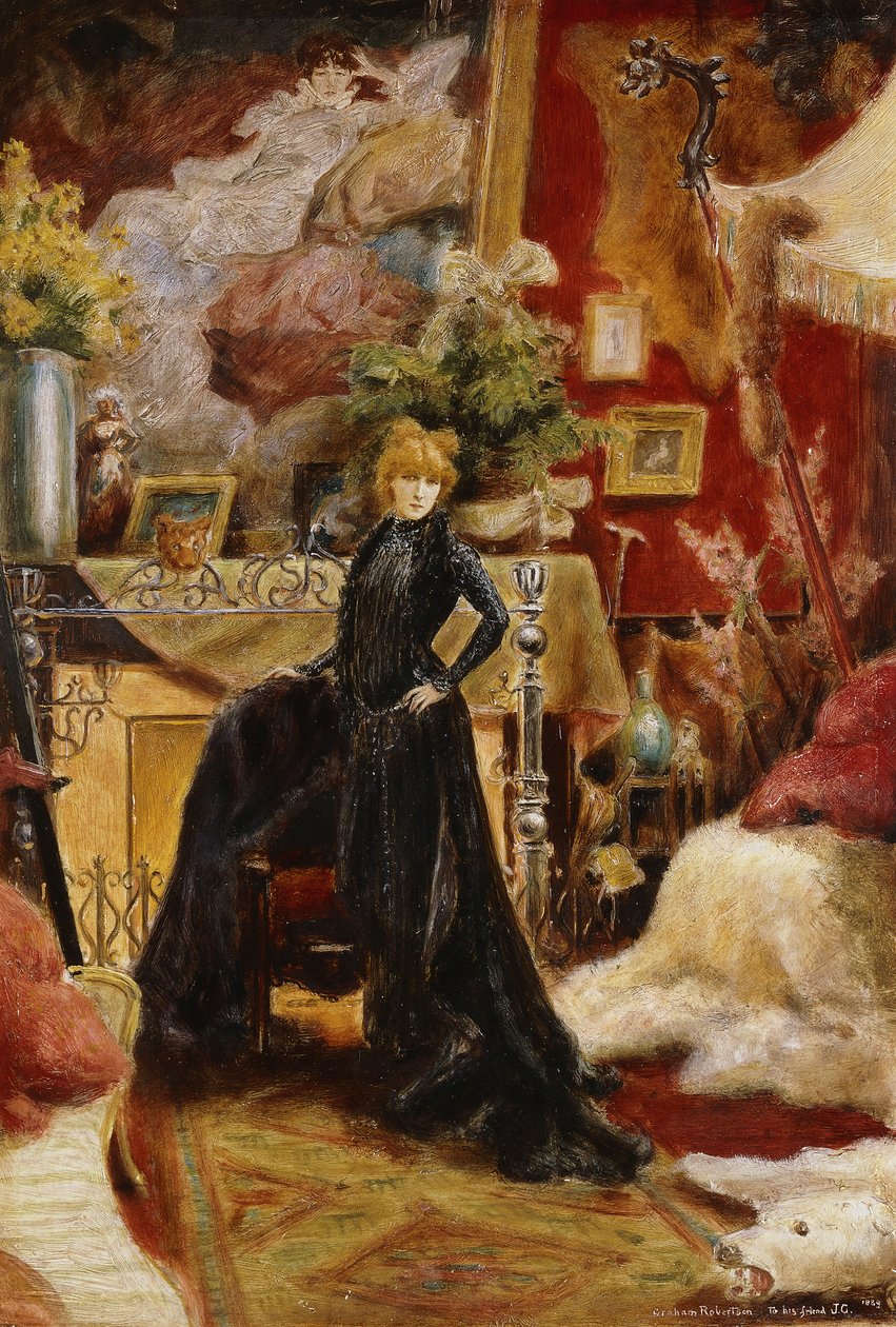 Retrato de Sarah Bernhardt de Walford Graham Robertson