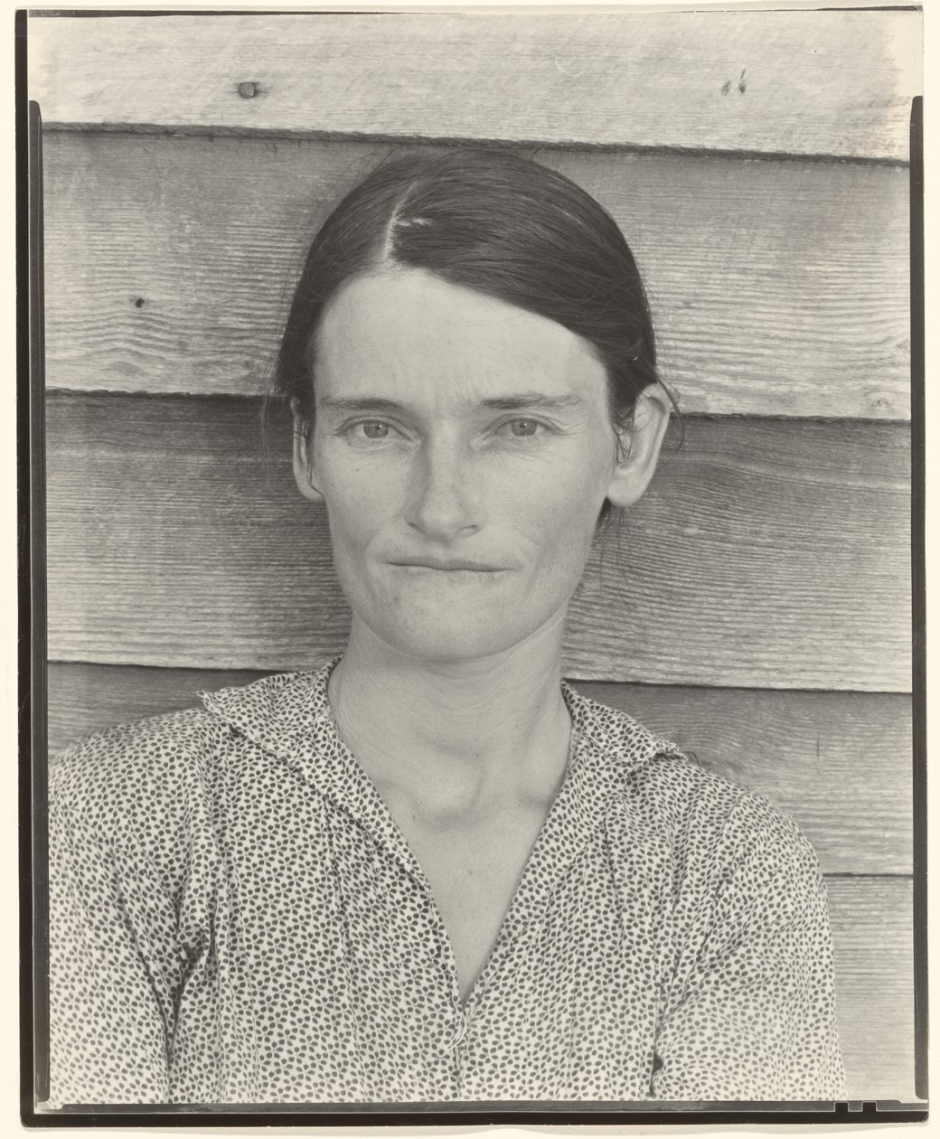 Allie Mae Burroughs, mulher de um meeiro de algodão, Condado de Hale, Alabama de Walker Evans