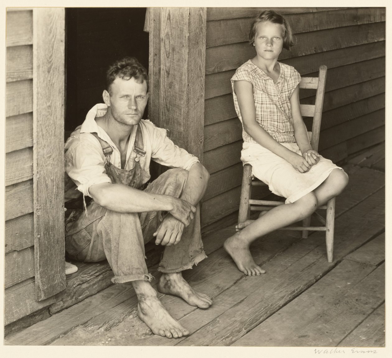 Floyd e Lucille Burroughs, Condado de Hale, Alabama de Walker Evans