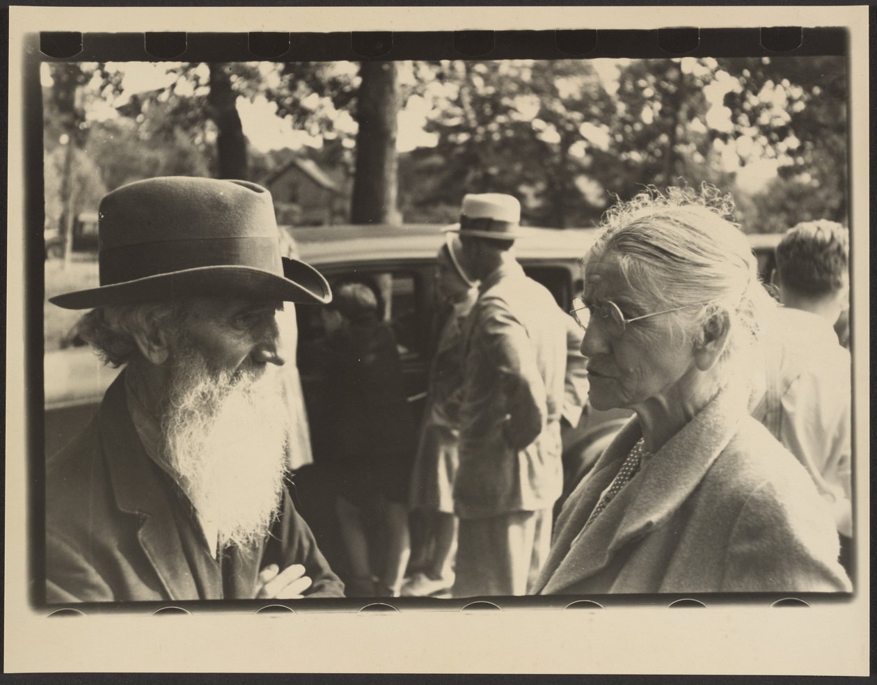 Dia da Independência, Terra Alta, Virgínia Ocidental de Walker Evans