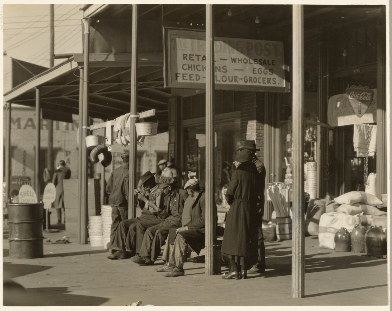 Cena no passeio, Selma, Alabama de Walker Evans