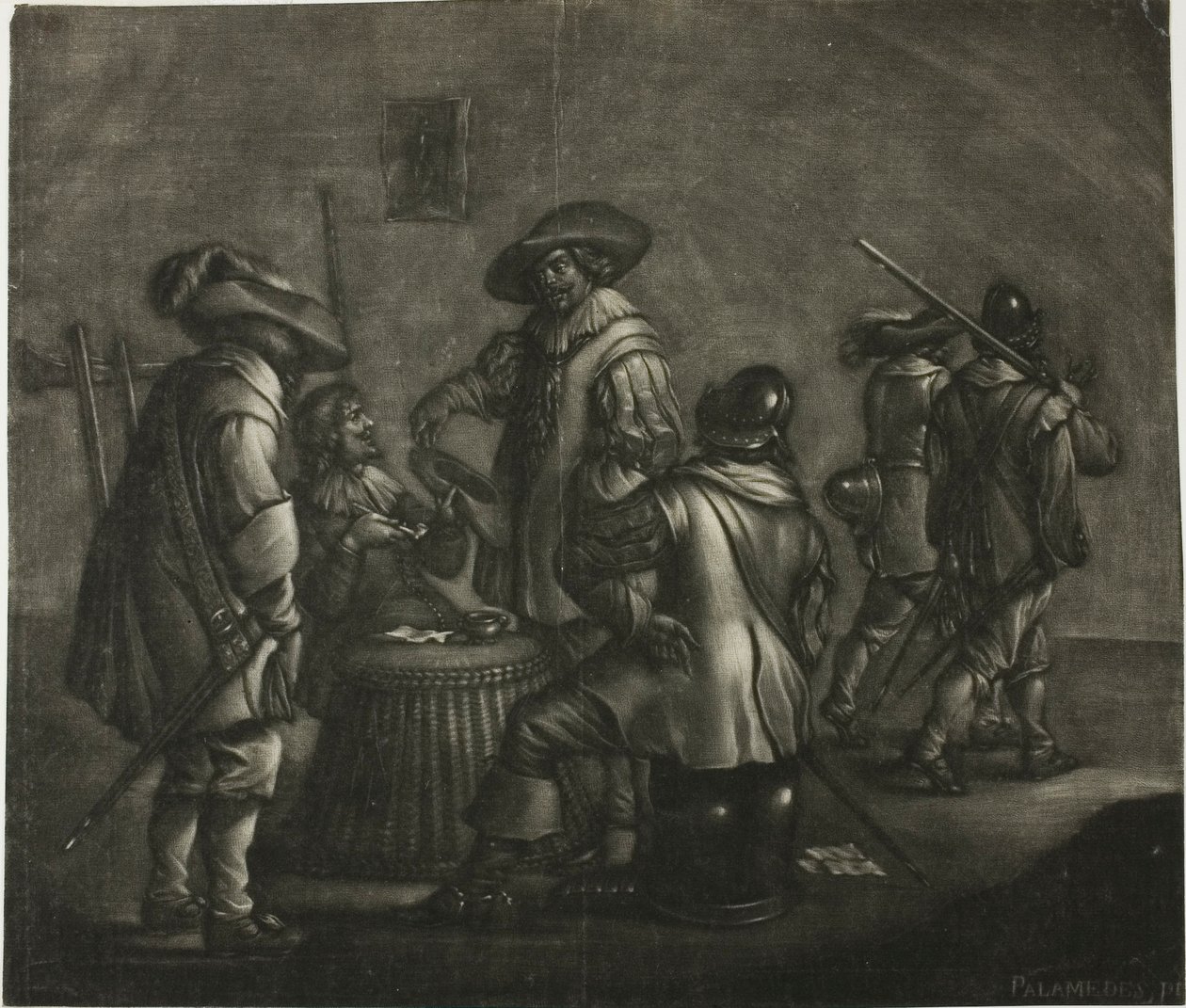 Grupo de seis soldados de Wallerand Vaillant