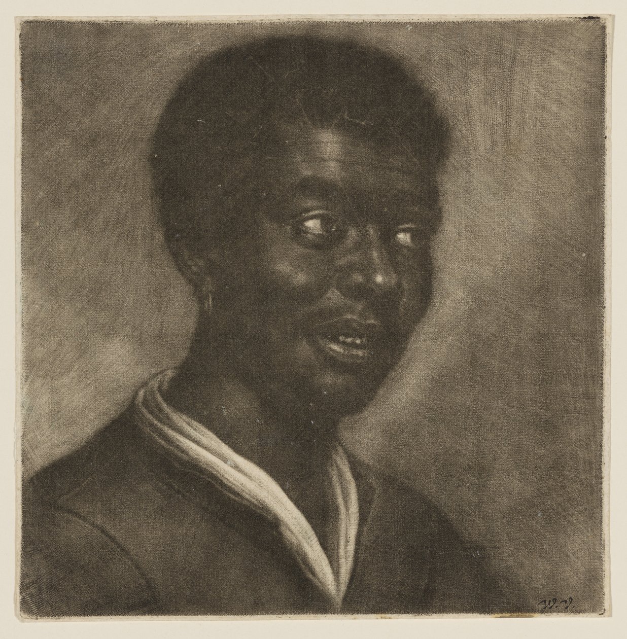 Cabeça de um homem negro de Wallerant Vaillant