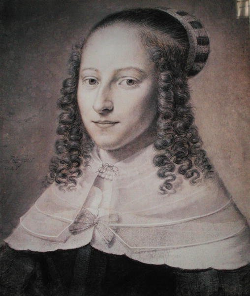 Retrato de uma Jovem Mulher de Wallerant Vaillant