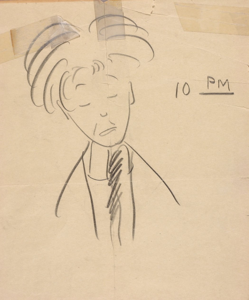 22 horas (Retrato de La Salle Spier) de Walt Kuhn