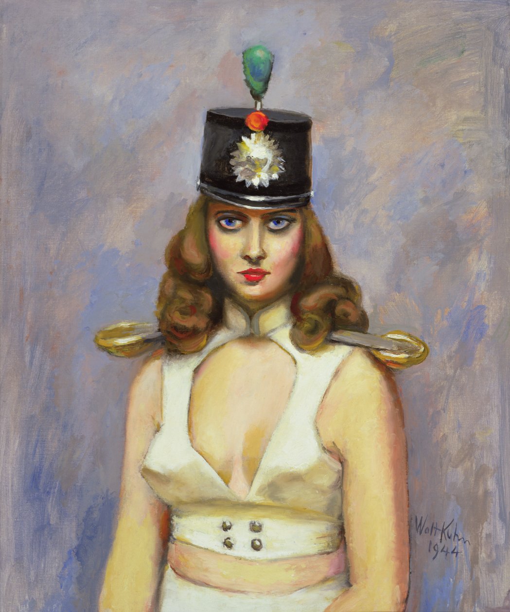Pom-pom verde de Walt Kuhn