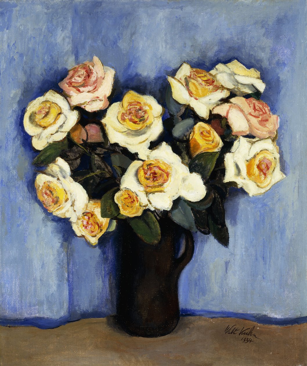 Rosas Amarelas de Walt Kuhn