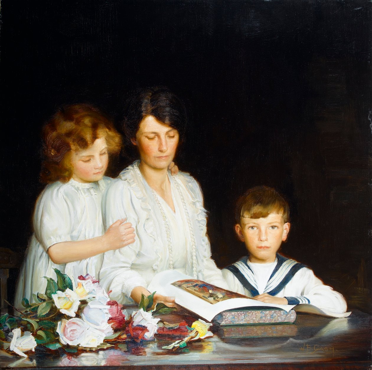 Um retrato de família de 1919 de Walter Bonner Gash