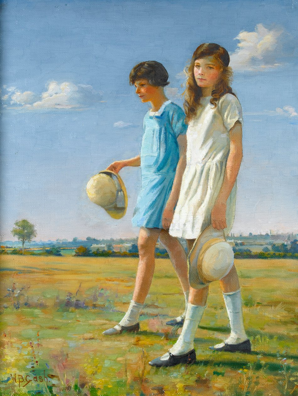 Os inseparáveis, c.1927 de Walter Bonner Gash