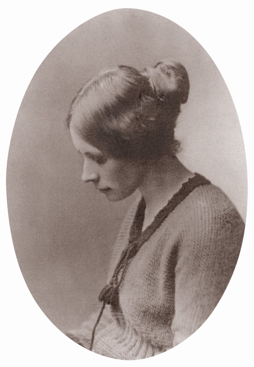 Flora Thompson, c.1921 (foto do bw) de Walter Charles Corin