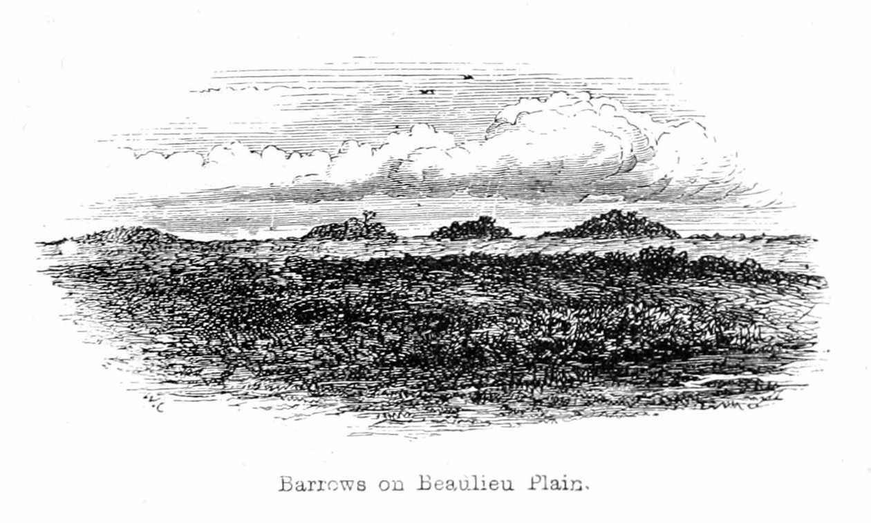 Catacumbas na planície de Beaulieu de Walter Crane