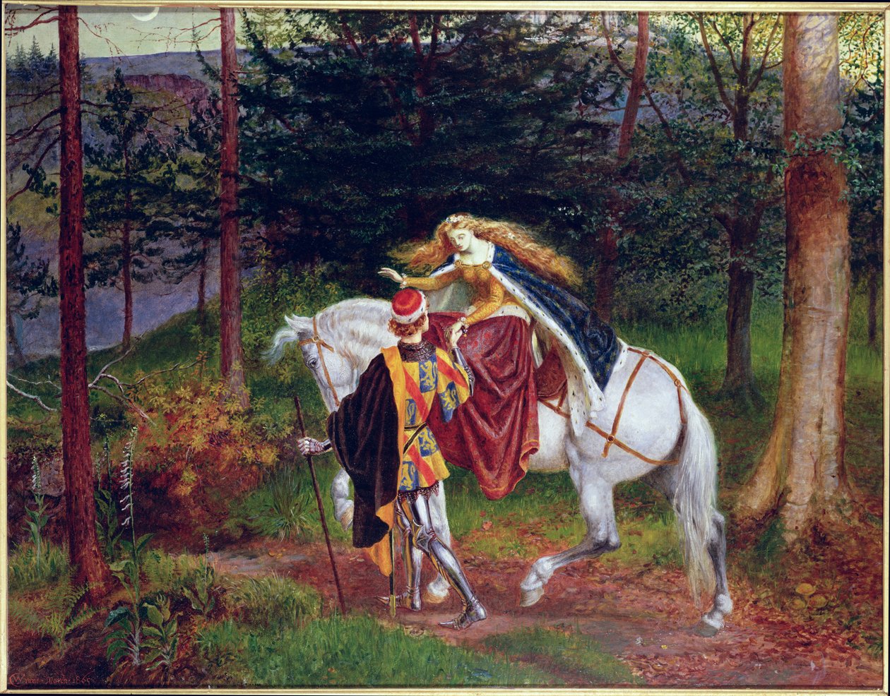 A bela dama sem obrigado de Walter Crane