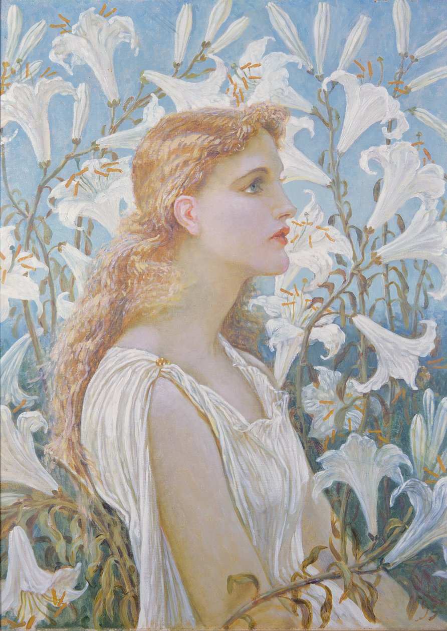 Lírios, 1893 de Walter Crane