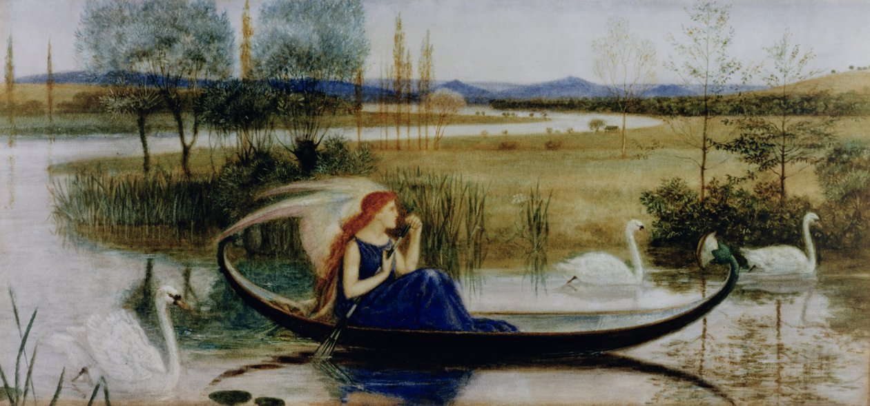 Minha alma é um barco encantado de Walter Crane