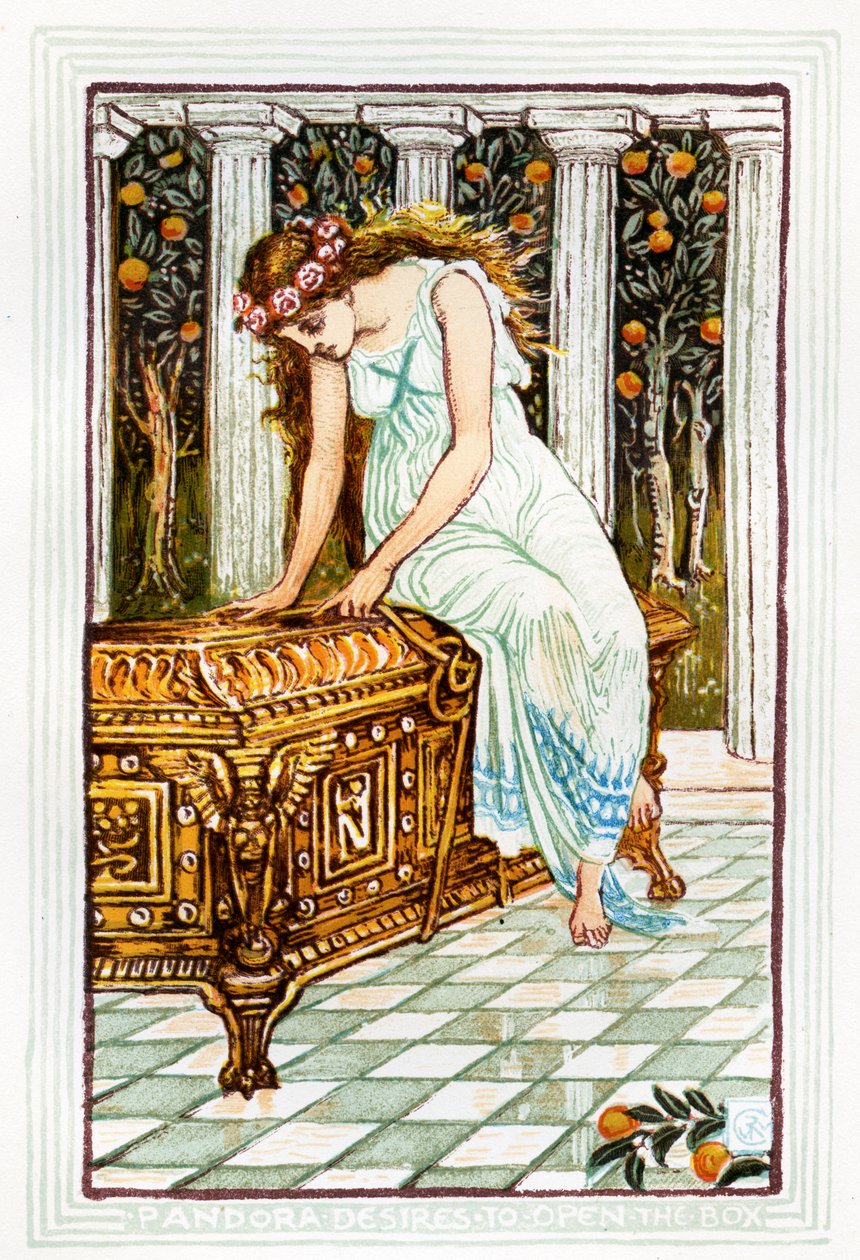Caixa de Pandora de Walter Crane
