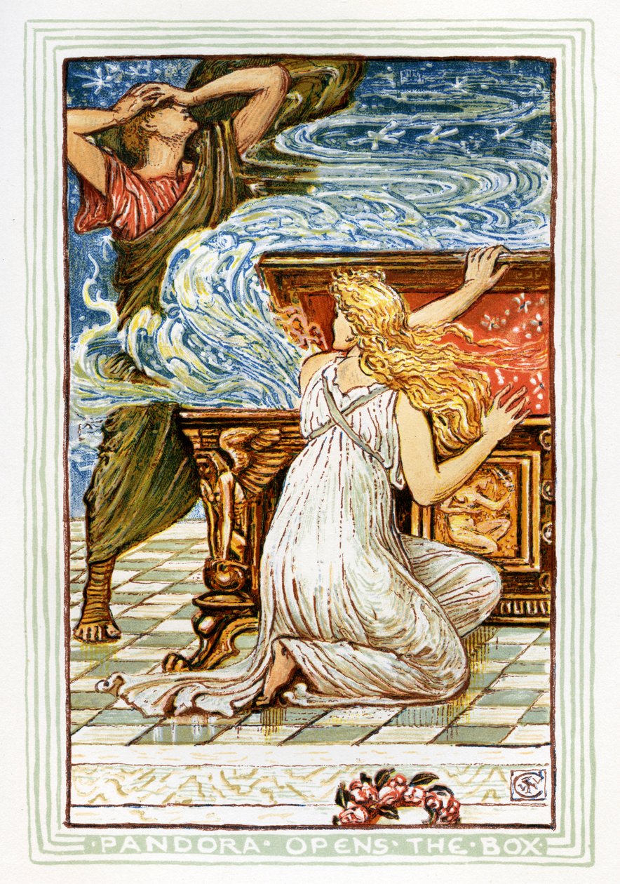 Caixa de Pandora de Walter Crane