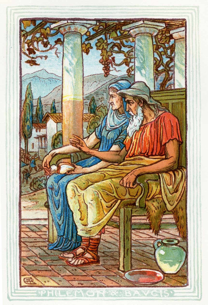 Filemon e Baucis de Walter Crane